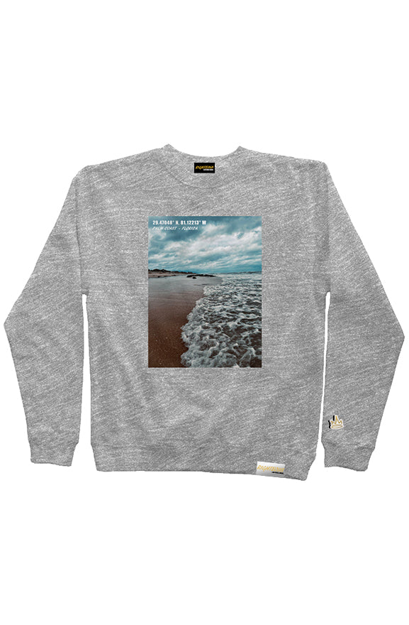 BEACH WAVES CREWNECK