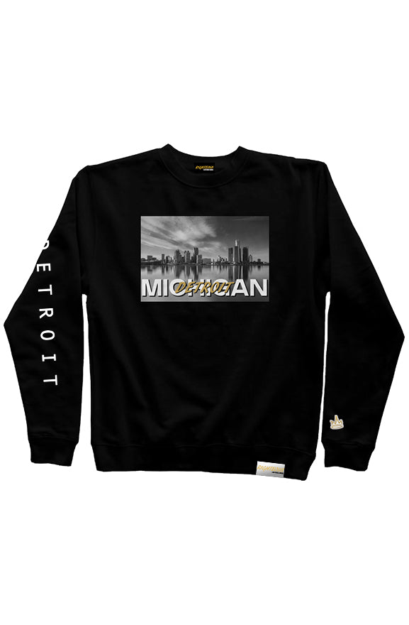 DETROIT MICHIGAN CREWNECK