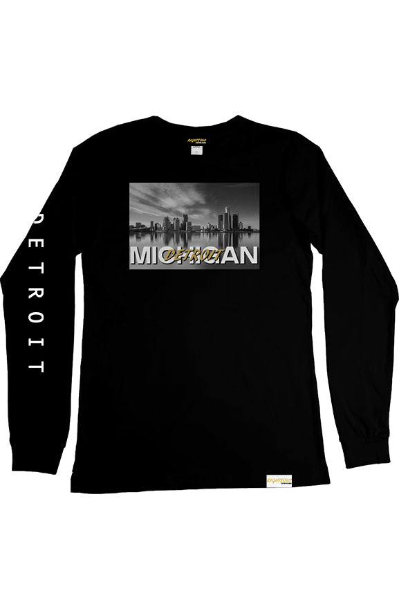 DETROIT MICHIGAN L/S TEE