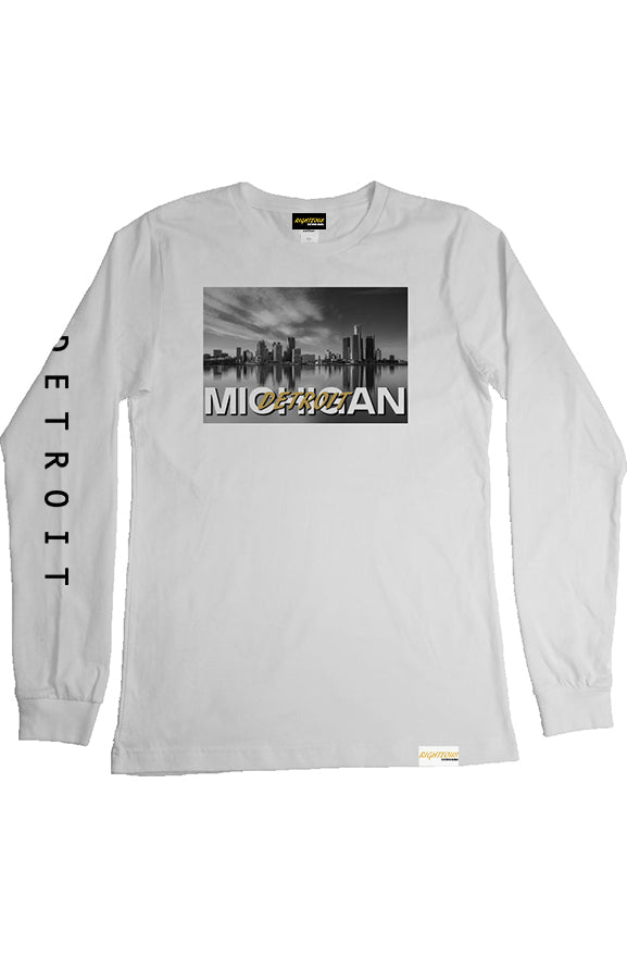 DETROIT MICHIGAN L/S TEE