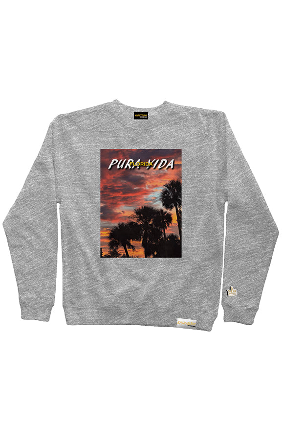 PURA VIDA FLORIDA PALMS CREWNECK