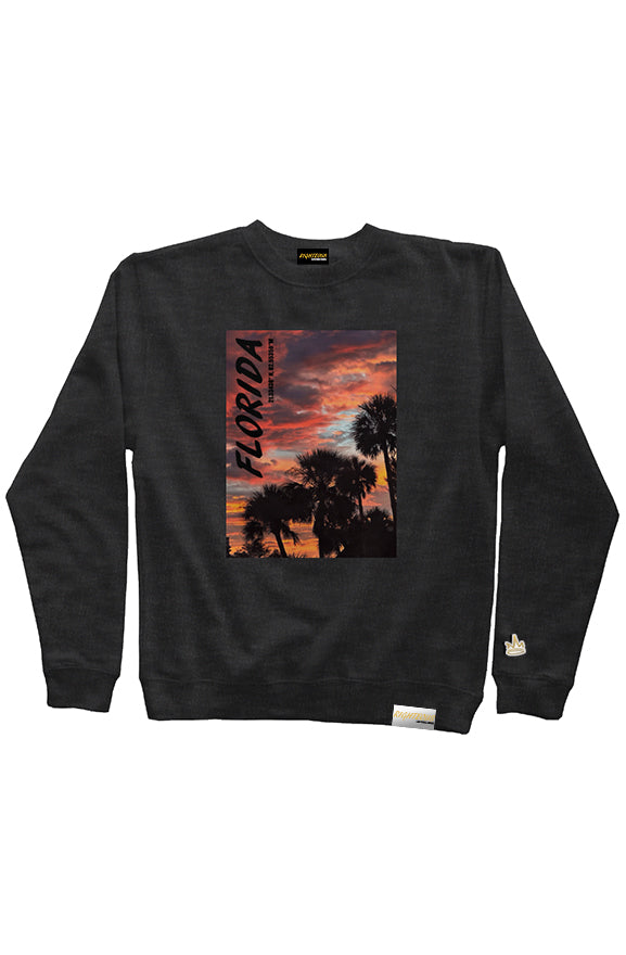 FLORIDA PALMS CREWNECK