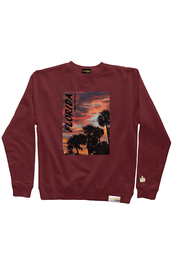 FLORIDA PALMS CREWNECK