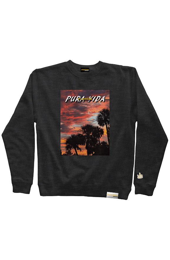 PURA VIDA FLORIDA PALMS CREWNECK