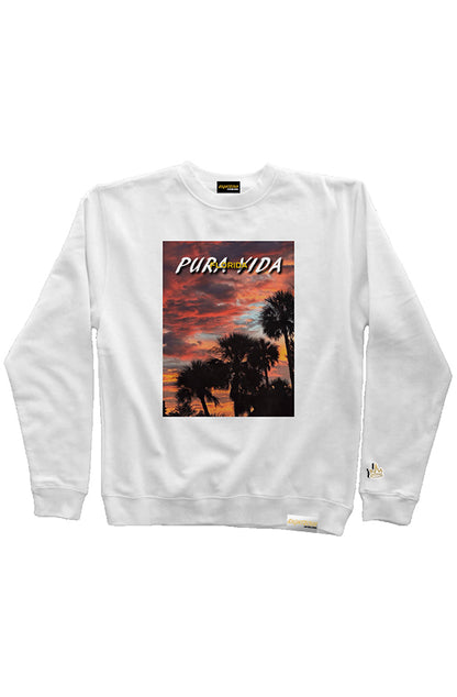 PURA VIDA FLORIDA PALMS CREWNECK