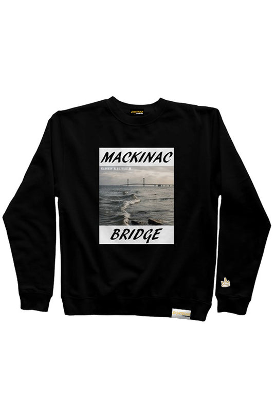 MACKINAC BRIDGE SKYLINE CREWNECK