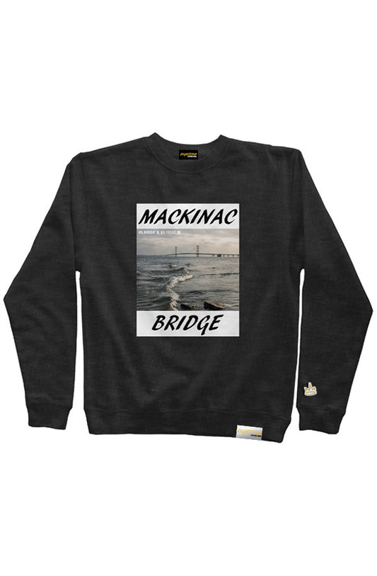 MACKINAC BRIDGE SKYLINE CREWNECK