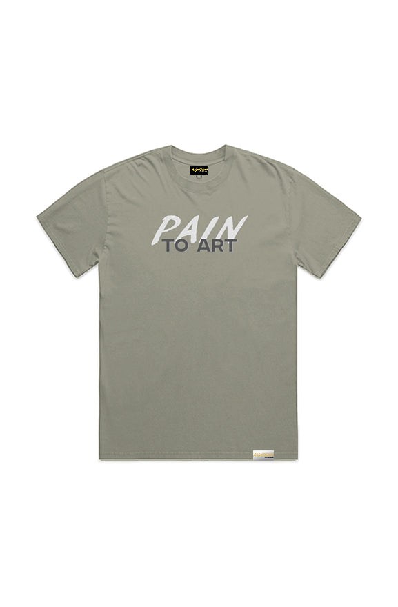 PAIN TO ART OVERSIZED TEE