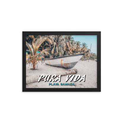 PURA VIDA SAMARA BOHO FRAMED POSTER