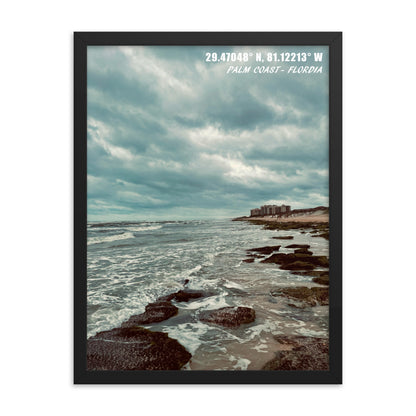 CLOUDY FLORIDA COAST BEACH