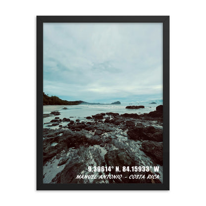 MANUEL ANTONIO FRAMED POSTER