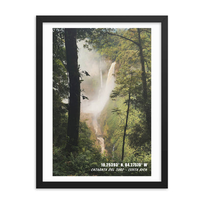 CATARATA WATERFALL FRAMED POSTER