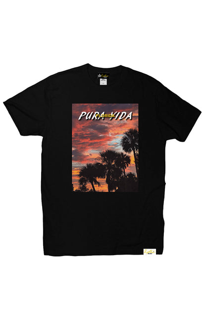 PURA VIDA FLORIDA PALMS TEE