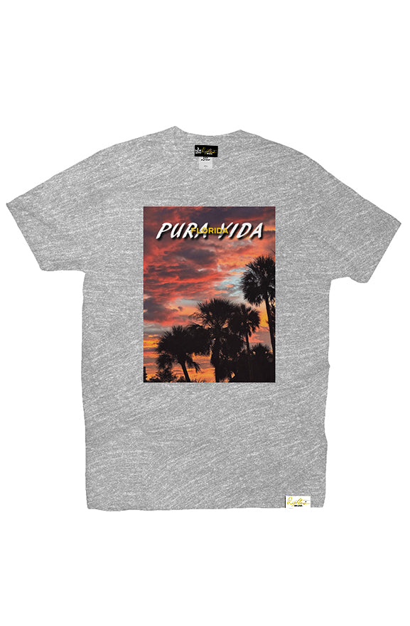 PURA VIDA FLORIDA PALMS TEE