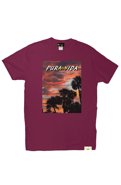 PURA VIDA FLORIDA PALMS TEE