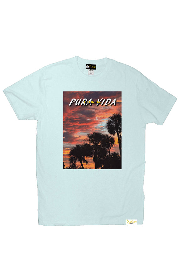 PURA VIDA FLORIDA PALMS TEE