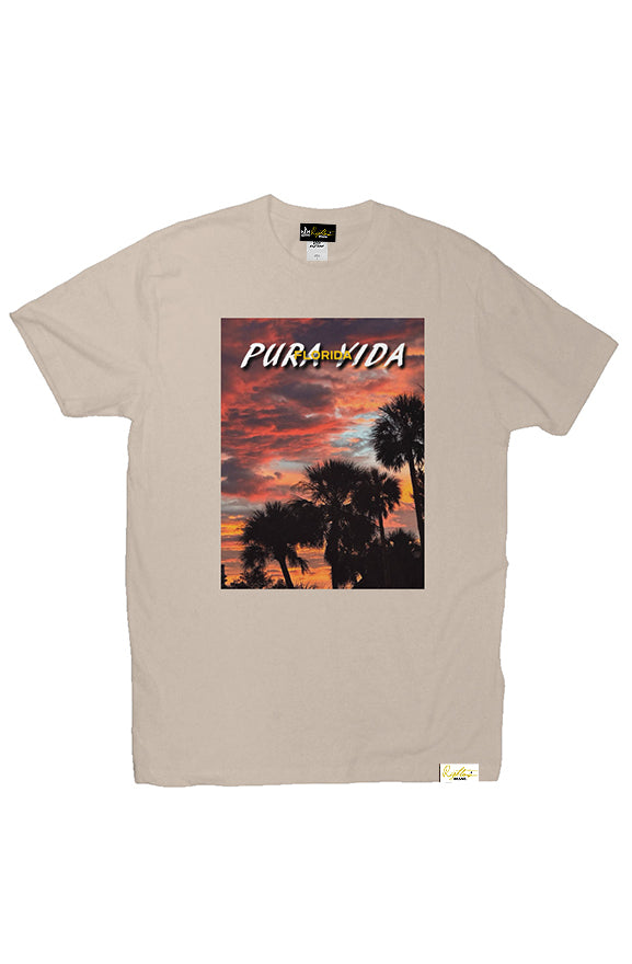 PURA VIDA FLORIDA PALMS TEE