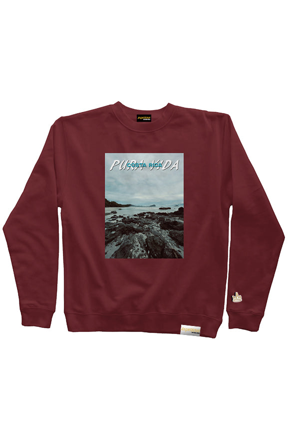 PURA VIDA QUEPOS CREWNECK