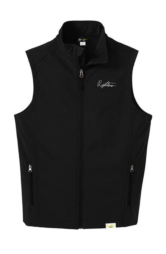 SIGNATURE EMBROIDERED SOFT SHELL VEST