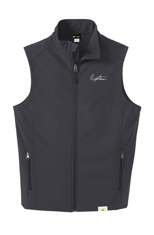 SIGNATURE EMBROIDERED SOFT SHELL VEST