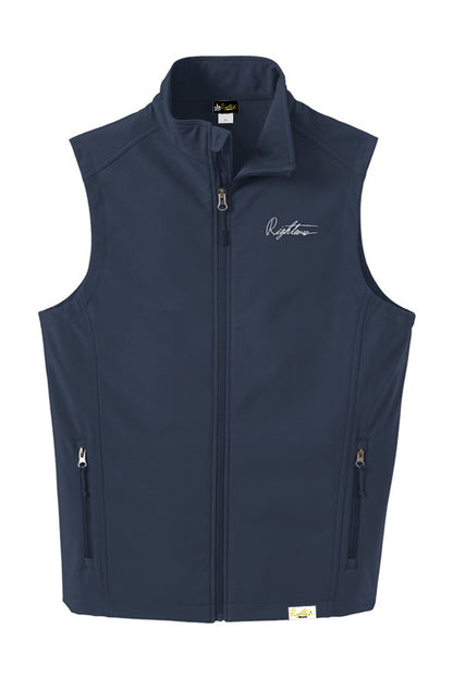 SIGNATURE EMBROIDERED SOFT SHELL VEST