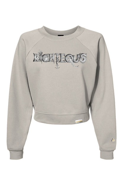SHARK CROP CREWNECK
