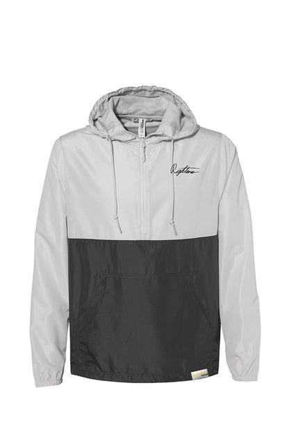SIGNATURE EMBROIDERED ANORAK WINDBREAKER