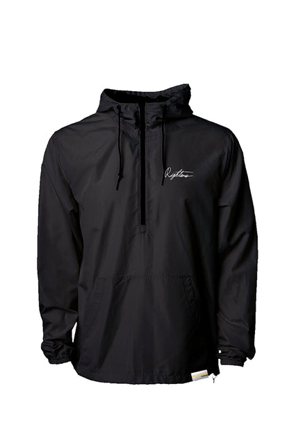 SIGNATURE EMBROIDERED HALF-ZIP WINDBREAKER