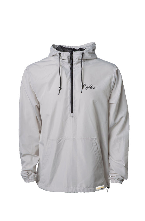 SIGNATURE EMBROIDERED HALF-ZIP WINDBREAKER