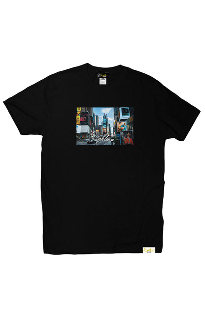 TIME SQUARE SIGNATURE TEE