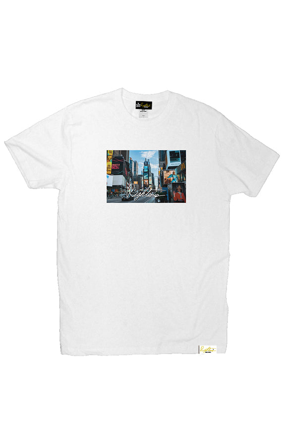 TIME SQUARE SIGNATURE TEE