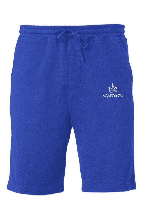 Righteous Premium Logo Midweight Fleece Shorts