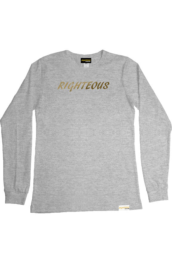 OG SCRIPT L/S TEE – Righteous Brand