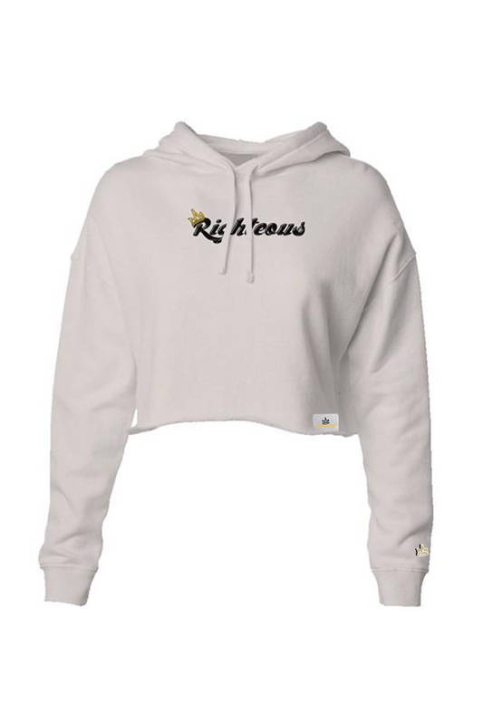 R-CROWN CROP HOODIE